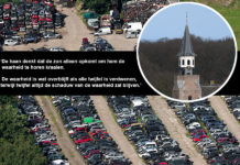 Het haantje kraait van de toren Het haantje kraait van de toren over Nunspeet