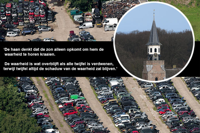 Het haantje kraait van de toren over Nunspeet