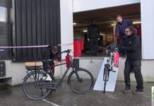 Dag na de brand bij Stella Fietsen