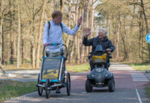 Een rare vogel die Van Nunspeet naar Santiago de Compestela wil