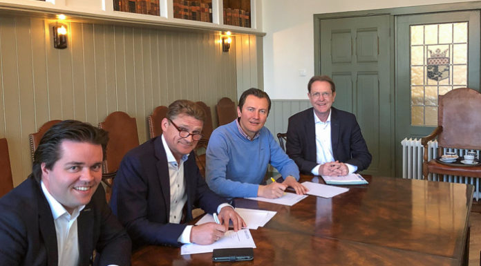 Bouw van 21 appartementen aan de Marktstraat