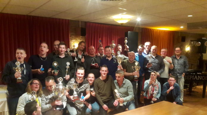 Eindstanden Nunspeetse bowlingcompetitie 2018-2019