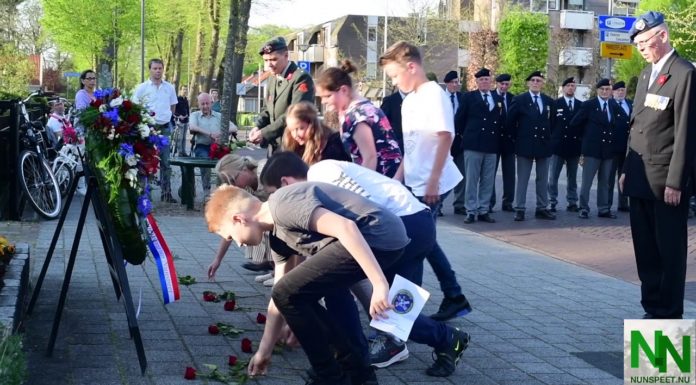 Nunspeet herdenkt bevrijding