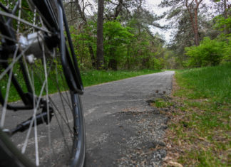 Verbreding fietspaden stilgelegd door de provincie Gelderland
