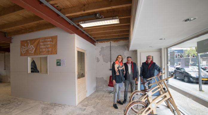 Fietsenstalling geopend