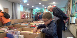 Grote boekenmarkt bij het Venster Boekenmarkt in het Venster Nunspeet