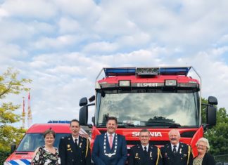Koninklijke Onderscheiding voor drie Elspeetse brandweermannen