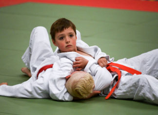 Sportieve strijd op het 44e Mushin Do Puntentoernooi