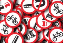 Geen extra borden Vuurkuilweg en geen fietssluizen bij de Lidl