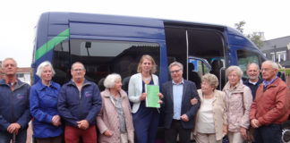 Handtekeningen voor behoud AMVO bussen