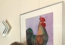 Expositie Mijnie ten Wolde in dorpshuis De Horsterhoek