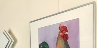 Expositie Mijnie ten Wolde in dorpshuis De Horsterhoek