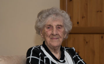 Felicitaties voor 102-jarige mevrouw Vlijm