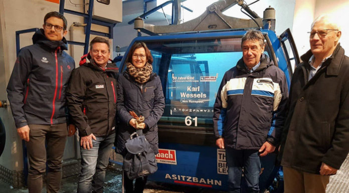 Nunspeter Karl Wessels gehuldigd in Oostenrijk