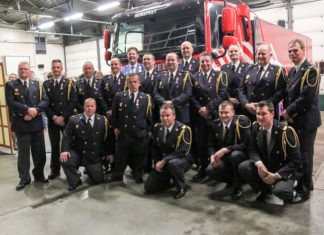 Koninklijke Onderscheiding voor 10 Nunspeetse brandweermannen