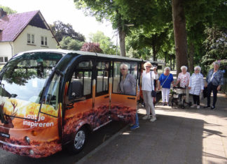 Het treintje in Nunspeet blijft op stal