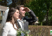 Bruidsparen bezoeken woonlocatie de Klokkenberg