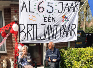 Echtpaar Grit 65 jaar getrouwd