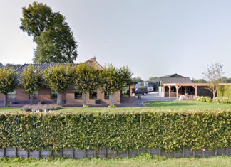 Schuur voor opslag testgewichten