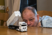 Martin Vos verzamelt vrachtwagens