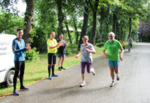 Veel blije gezichten en een medaille voor de eerste 5 km hardlopen