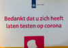 Telefonische hulp voor ouderen rondom coronatesten