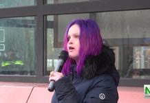 Ondanks afgeblazen demonstratie toch een handvol demonstranten