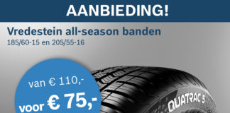 Aanbieding: Vredestein all-season banden