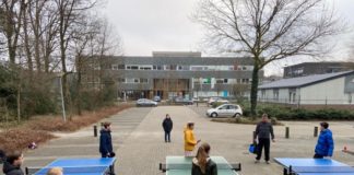 NTC Leogang traint buiten