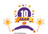 Present Nunspeet 10 jaar actief en verbindend