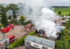 Chalet uitgebrand aan de Molenweg