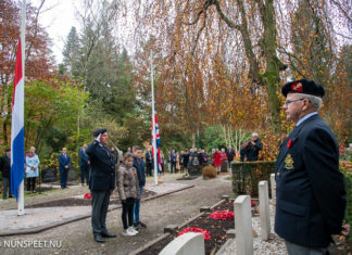 Poppy Day herdenking in Nunspeet