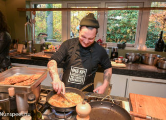 Koken met onbekende delen van de kip