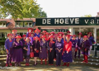 Zwierig aan de zwaai met de Red Hat Society