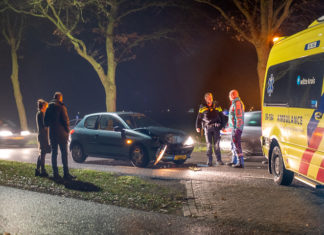 Aanrijding personenauto met ambulance