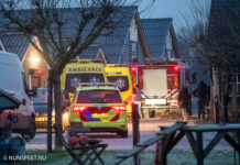 Bedrijfsongeval bij een vleeskalverhouderij aan de Bovenweg