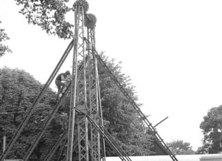 Kermis op de markt in 1970