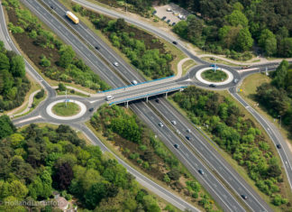 Afsluitingen af- en toeritten A28 bij Nunspeet