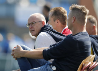 Lucas Hoekman ook komend seizoen hoofdtrainer vv Nunspeet