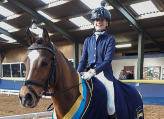 Sophie Berkhoff Gelders kampioen in de klasse L2 categorie D/E