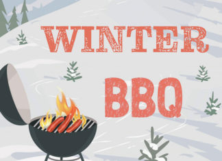 Winter BBQ bij het Venster