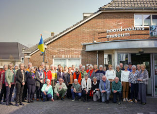Even voorstellen, dit zijn de vrijwilligers van het Noord-Veluws Museum