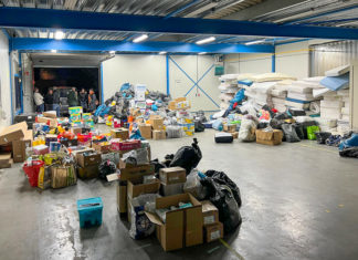 Inzameling hulpgoederen voor Oekraïne