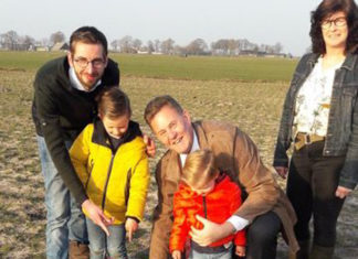 Eerste kievitsei gevonden door Korne Kroneman