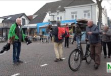 Verkiezingsmarkt in het centrum
