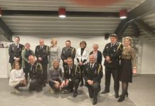 Jubilarissen afscheid en bevorderingen bij brandweer Elspeet