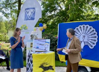 Fietsroute de ‘Herten & Pauwenroute’ gelanceerd