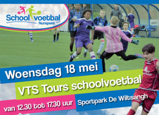 45e editie Schoolvoetbaltoernooi Nunspeet