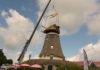 Kap teruggeplaatst op molen de Duif