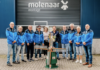 Walking Footballers bedanken Molenaar Badkamers